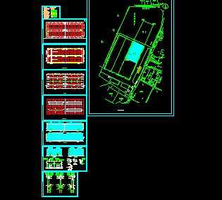 某单层厂房建筑施工图免费下载 工业 农业建筑